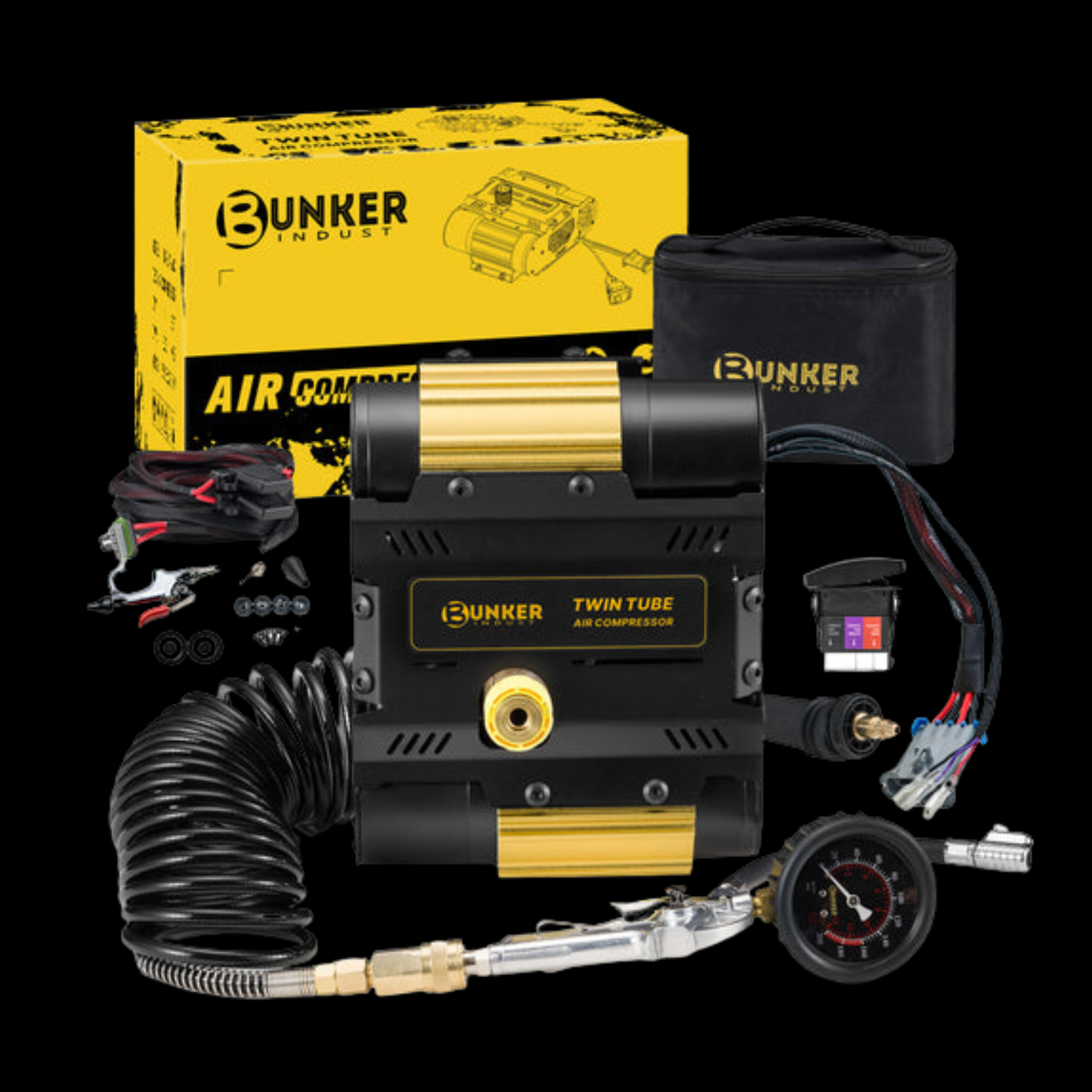 Bunker Indust Air Compressor 12V