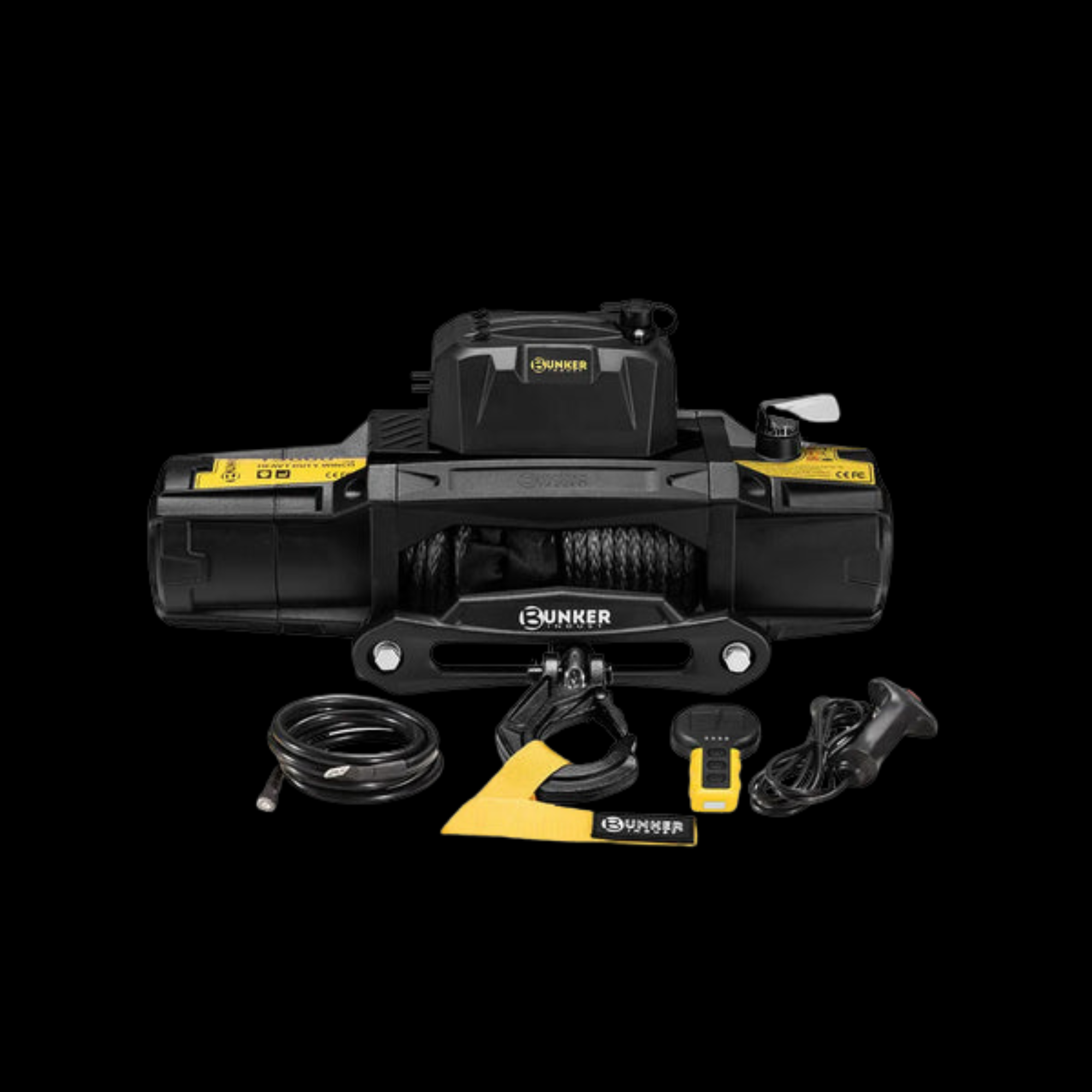 Bunker Indust Winch Synthetic Rope 13000LBS