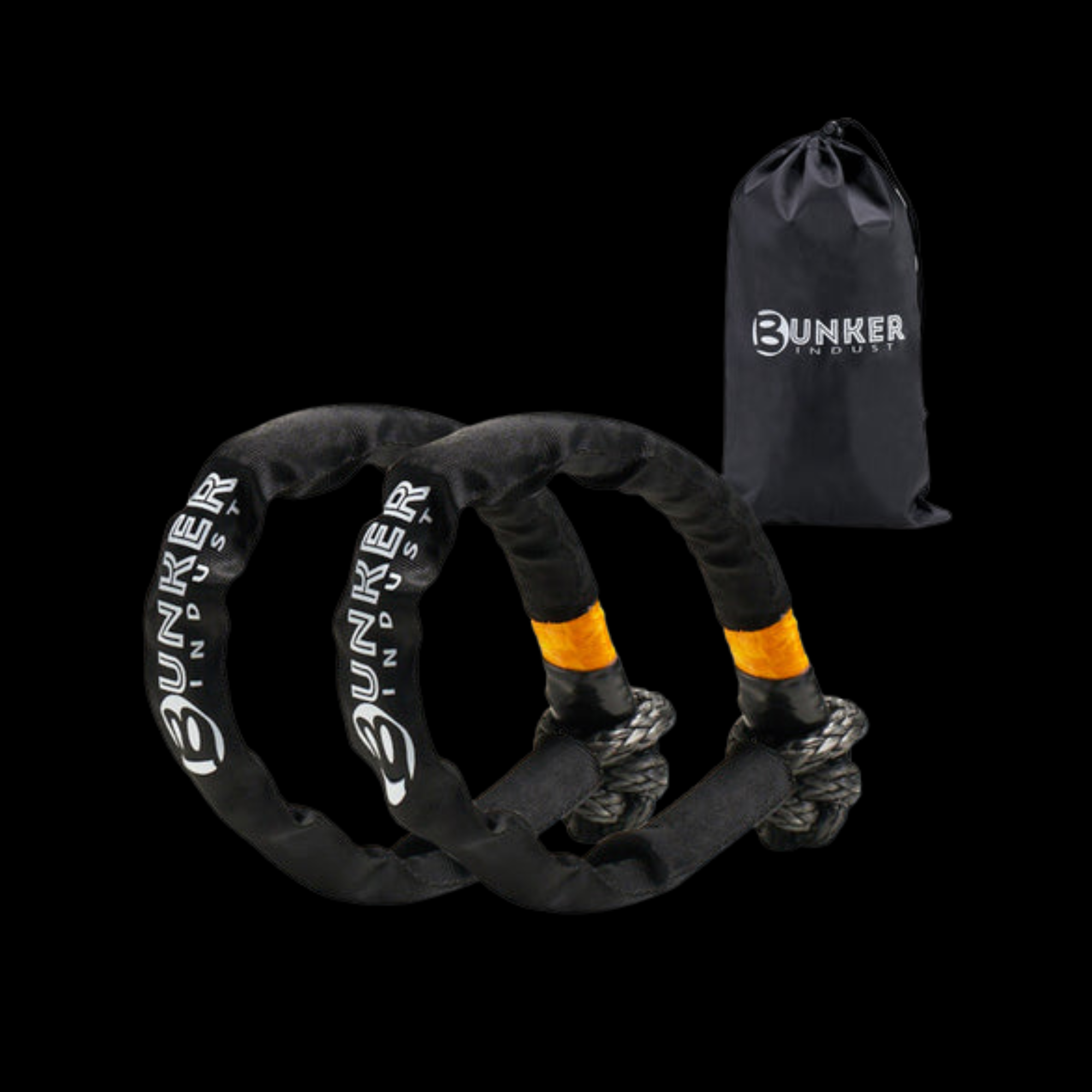 Bunker Indust Soft Shackle Synthetic 49000LBS Set of 2